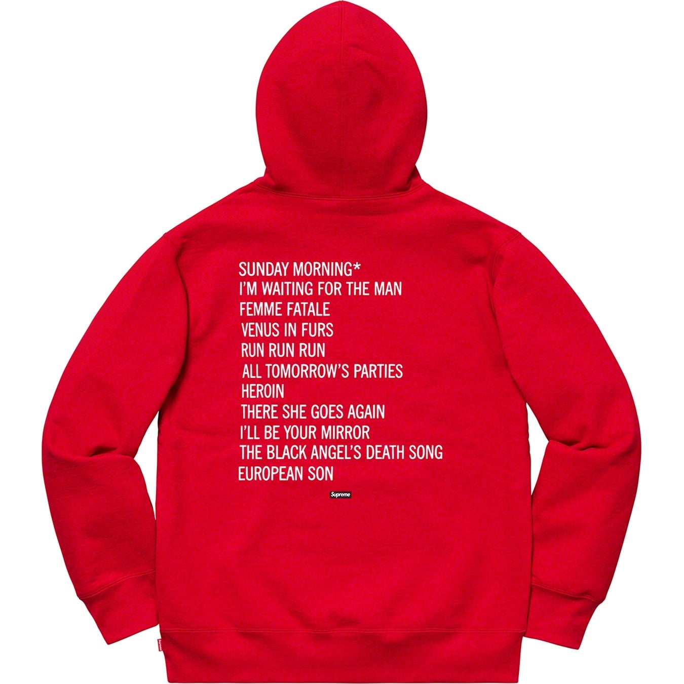 Supreme/The Velvet Underground Hooded Sweatshirt view 8